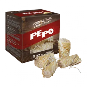 Pe-Po Podpalacz z wełny drzewnej 32 podpalenia